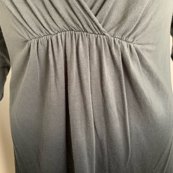 Lucky Brand Hombre’ Dye Tee Dress in Black & Grey - Picture 3 of 6